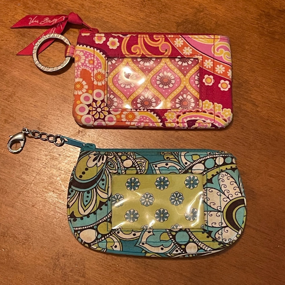 Two Vera Bradley‎ ID zips - Picture 2 of 4